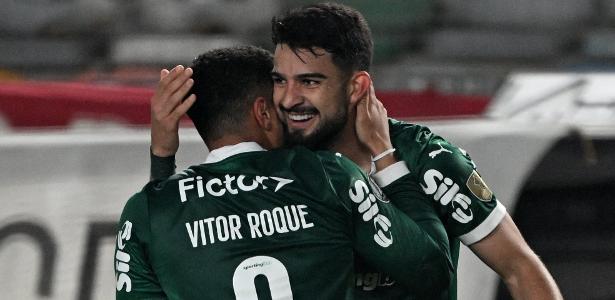 Palmeiras mantém dupla Flaco López e Vitor Roque; Botafogo vai de equipe mista no Nilton Santos - Imagem do artigo original