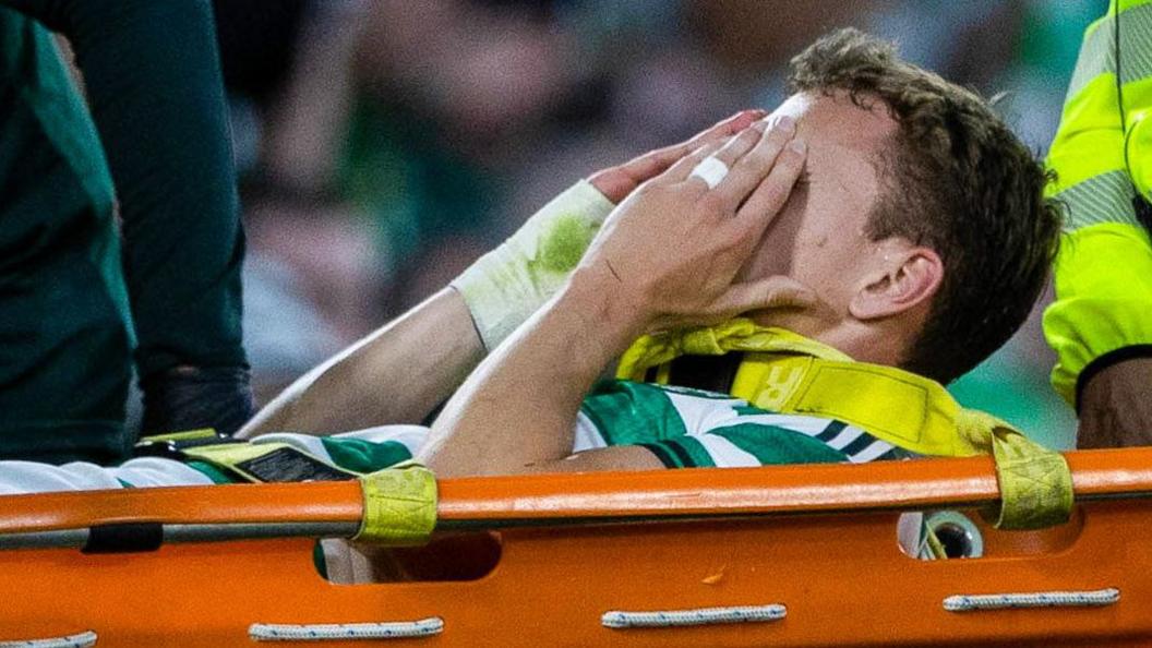 Alistair Johnston desfalca o Celtic por aproximadamente 12 semanas, confirma Brendan Rodgers - Imagem do artigo original