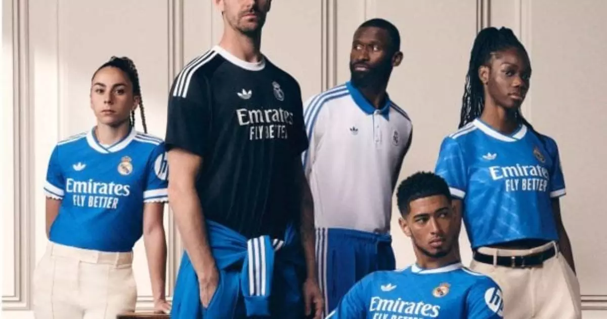 Real Madrid apresenta novo terceiro uniforme azul para a temporada 2025/26 - Imagem do artigo