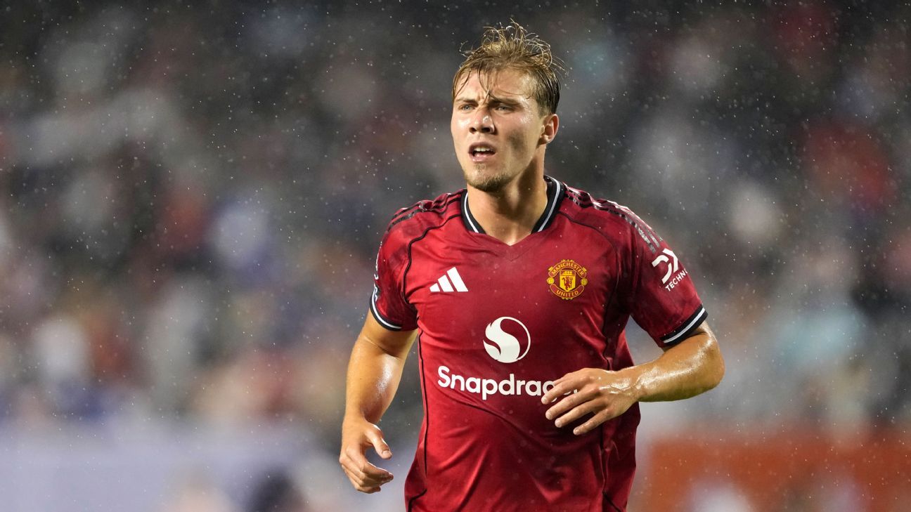 Milan admite interesse em Rasmus Højlund, fora dos planos do Manchester United - Imagem do artigo