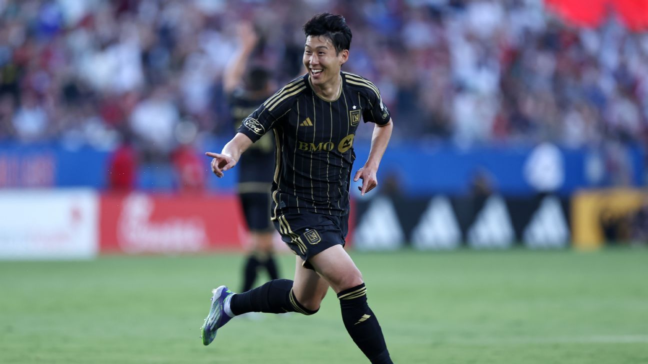 Son Heung-Min estreia na artilharia e garante empate do LAFC contra o FC Dallas - Imagem do artigo