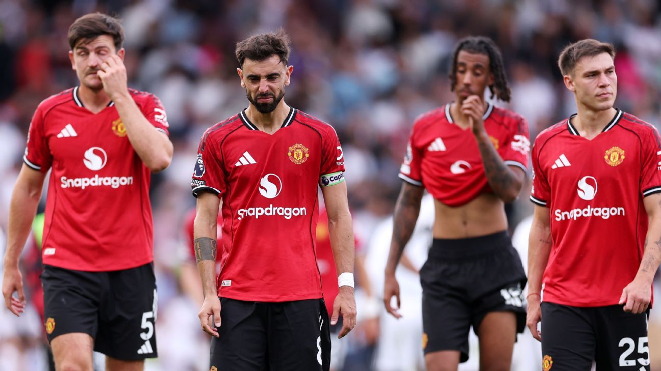 Empate com Fulham deixa Manchester United no mesmo cenário da temporada passada - Imagem do artigo