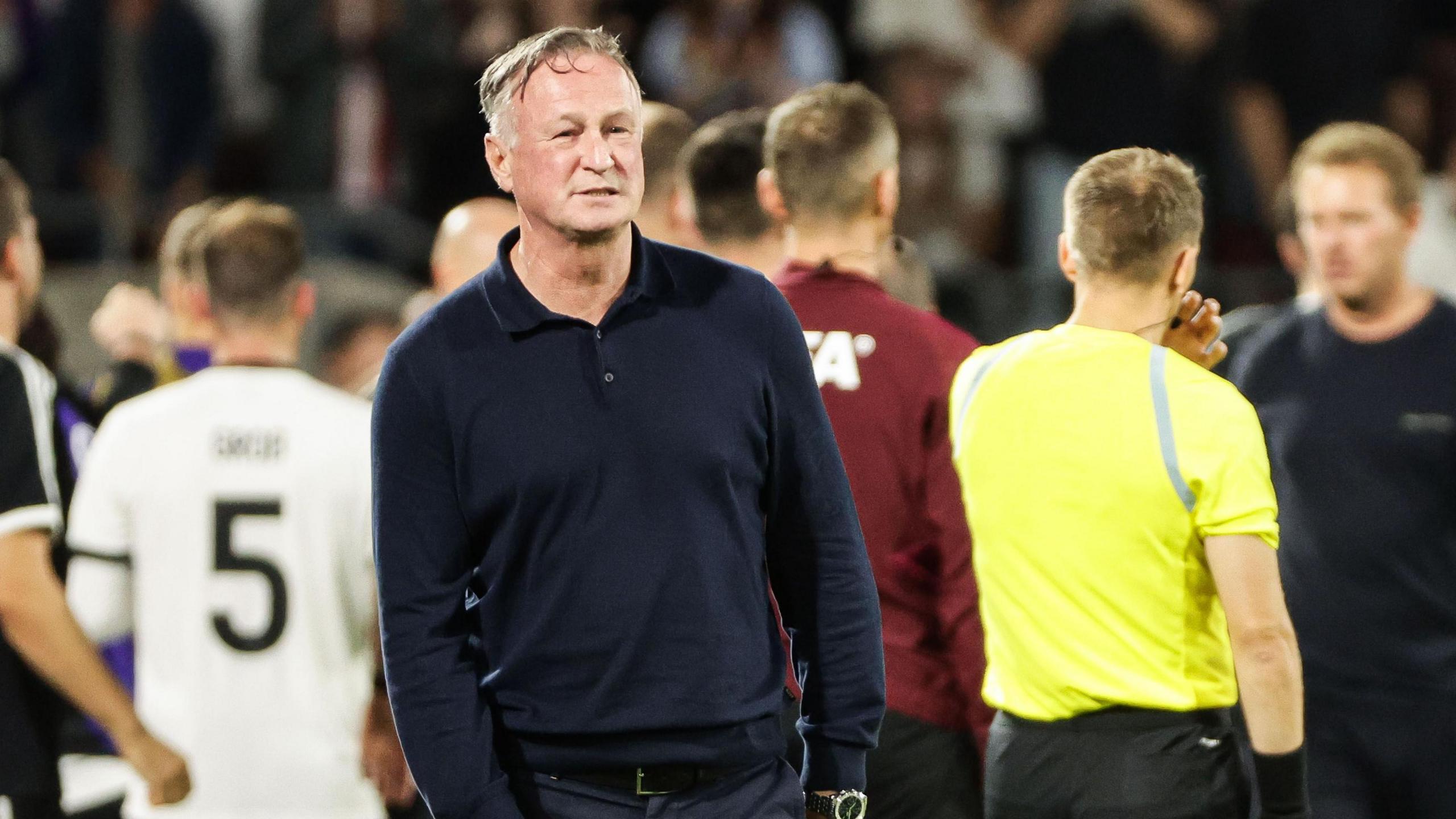 Derrota para a Alemanha deixa Irlanda do Norte frustrada, diz técnico Michael O’Neill - Imagem do artigo original