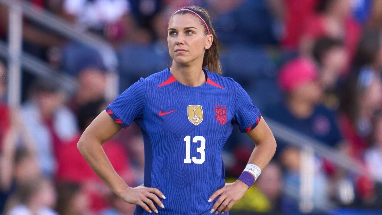 Alex Morgan tem camisa aposentada e relembra 13 lances que marcaram sua trajetória vitoriosa - Imagem do artigo