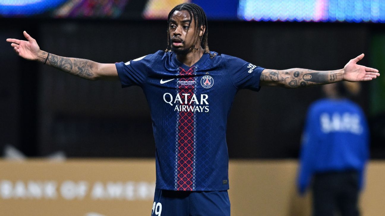 PSG prepara renovação para Bradley Barcola enquanto Liverpool e Bayern acompanham situação - Imagem do artigo