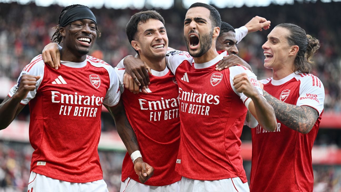 Estreantes decidem, e Arsenal bate Nottingham Forest por 3 a 0 na Premier League - Imagem do artigo