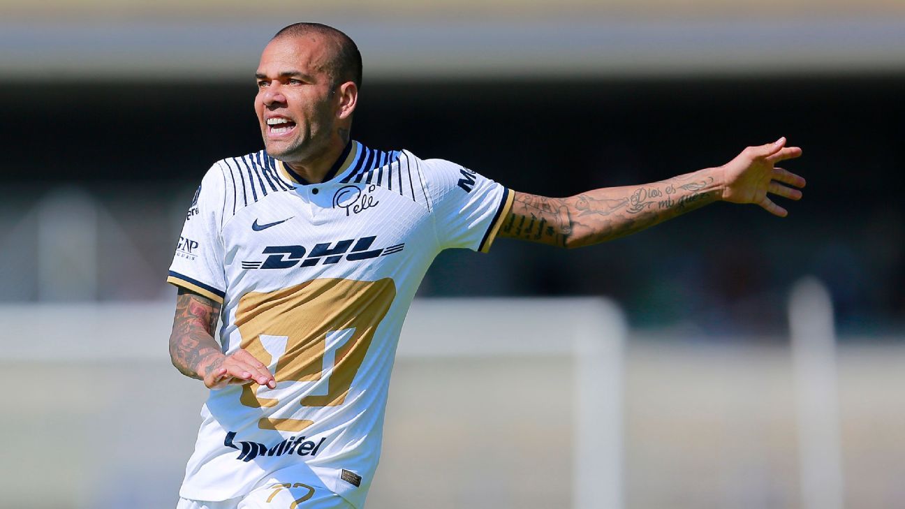 CAS determina que Dani Alves pague US$ 2,2 milhões ao Pumas - Imagem do artigo