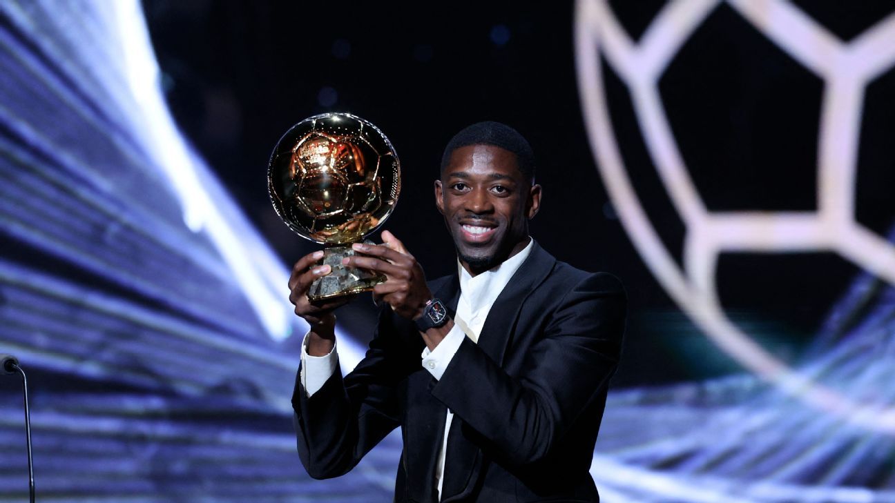 Dembélé supera Yamal e conquista a Bola de Ouro 2025 - Imagem do artigo