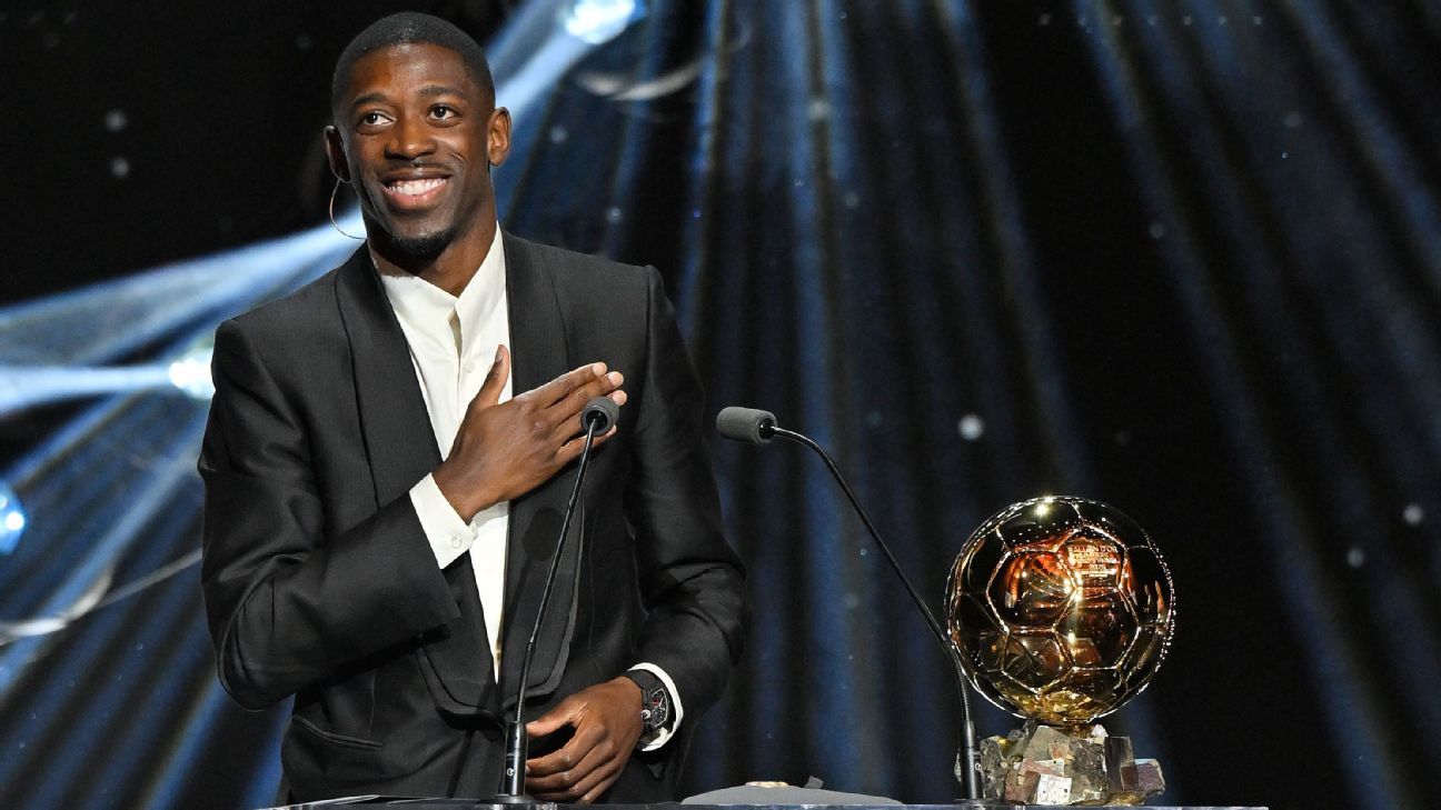 Mudança de posição faz Dembélé conquistar a Bola de Ouro 2025 - Imagem do artigo