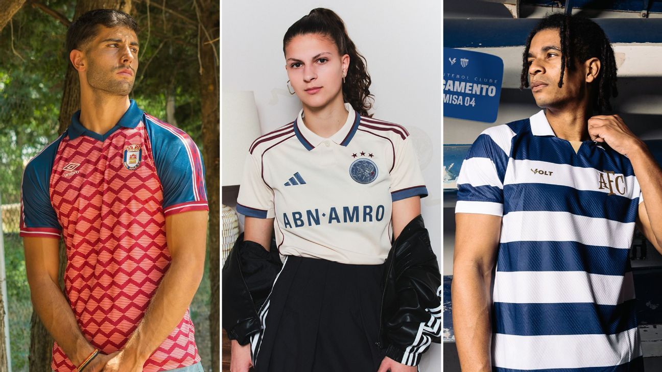 Camisas mais estilosas da temporada 2025-26: veja os modelos que passaram despercebidos - Imagem do artigo