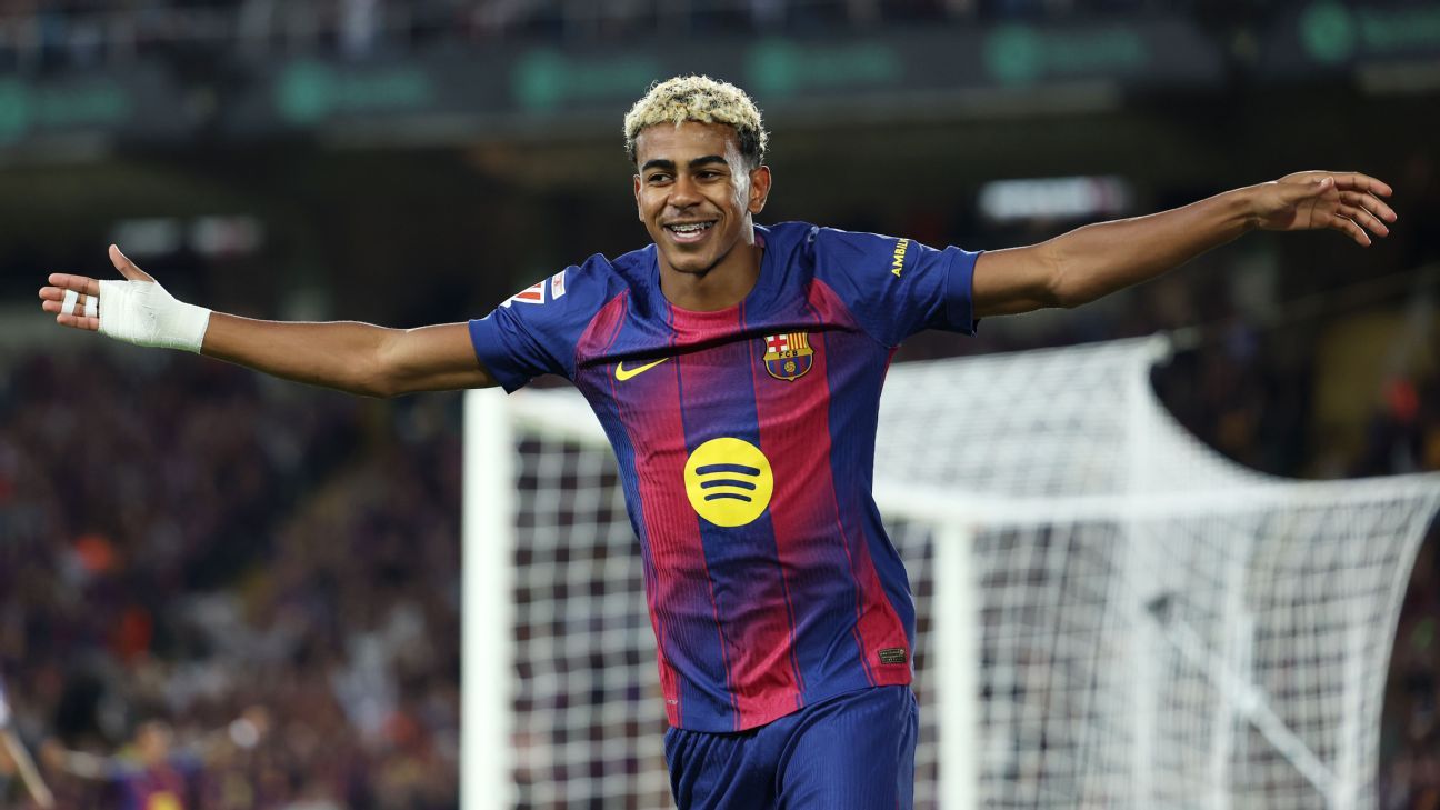 Yamal volta de lesão, dá assistência decisiva e Barça assume liderança da LaLiga - Imagem do artigo
