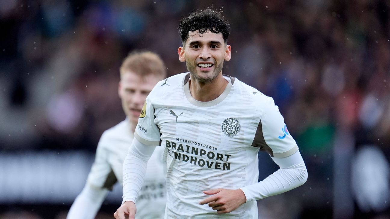 Pepi sofre estiramento na coxa e desfalca PSV contra o Bayer Leverkusen - Imagem do artigo