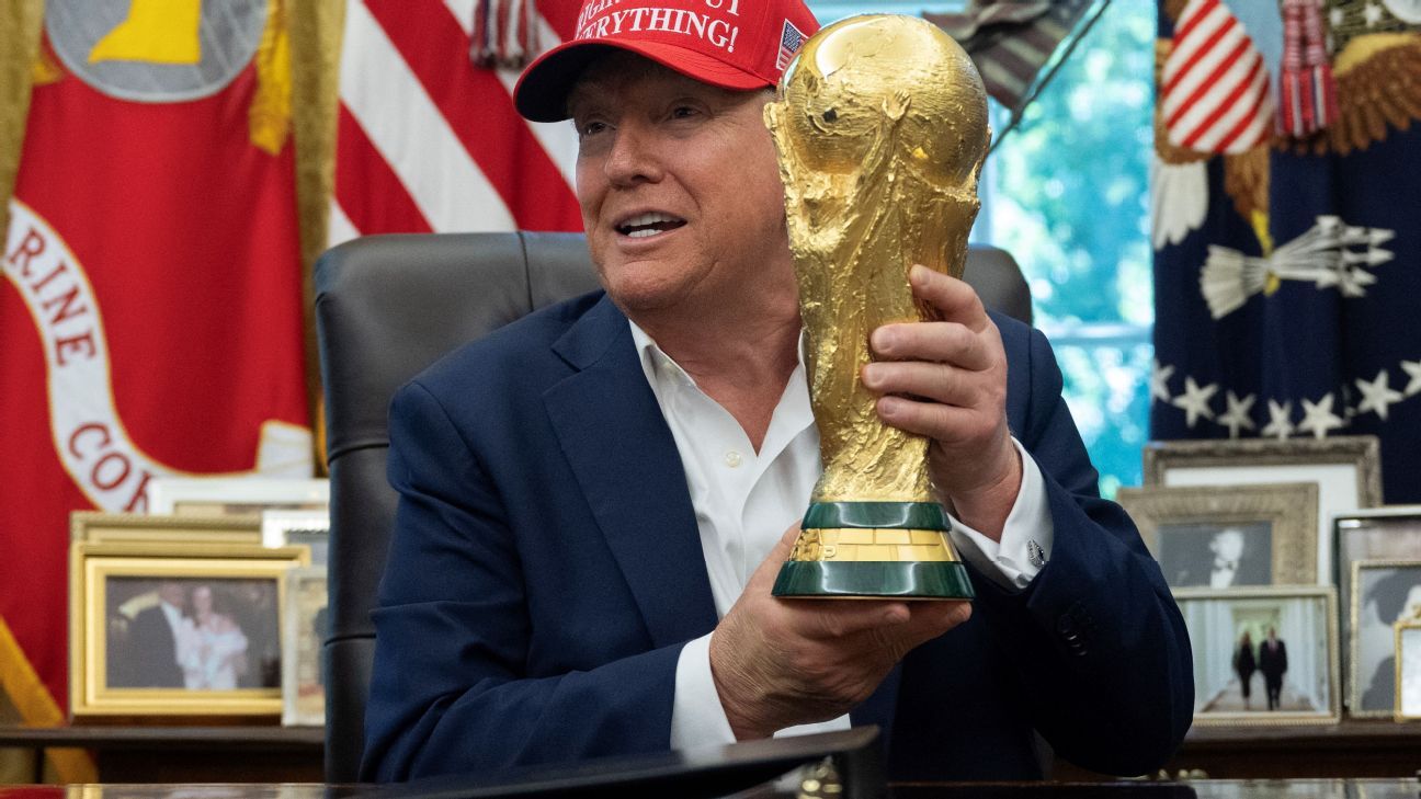Vice-presidente da FIFA diz que mudança de sedes da Copa de 2026 não cabe a Trump - Imagem do artigo