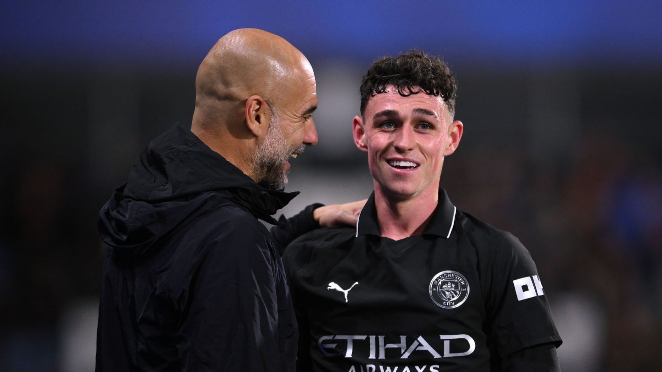 Guardiola exalta transparência de Phil Foden sobre saúde mental - Imagem do artigo