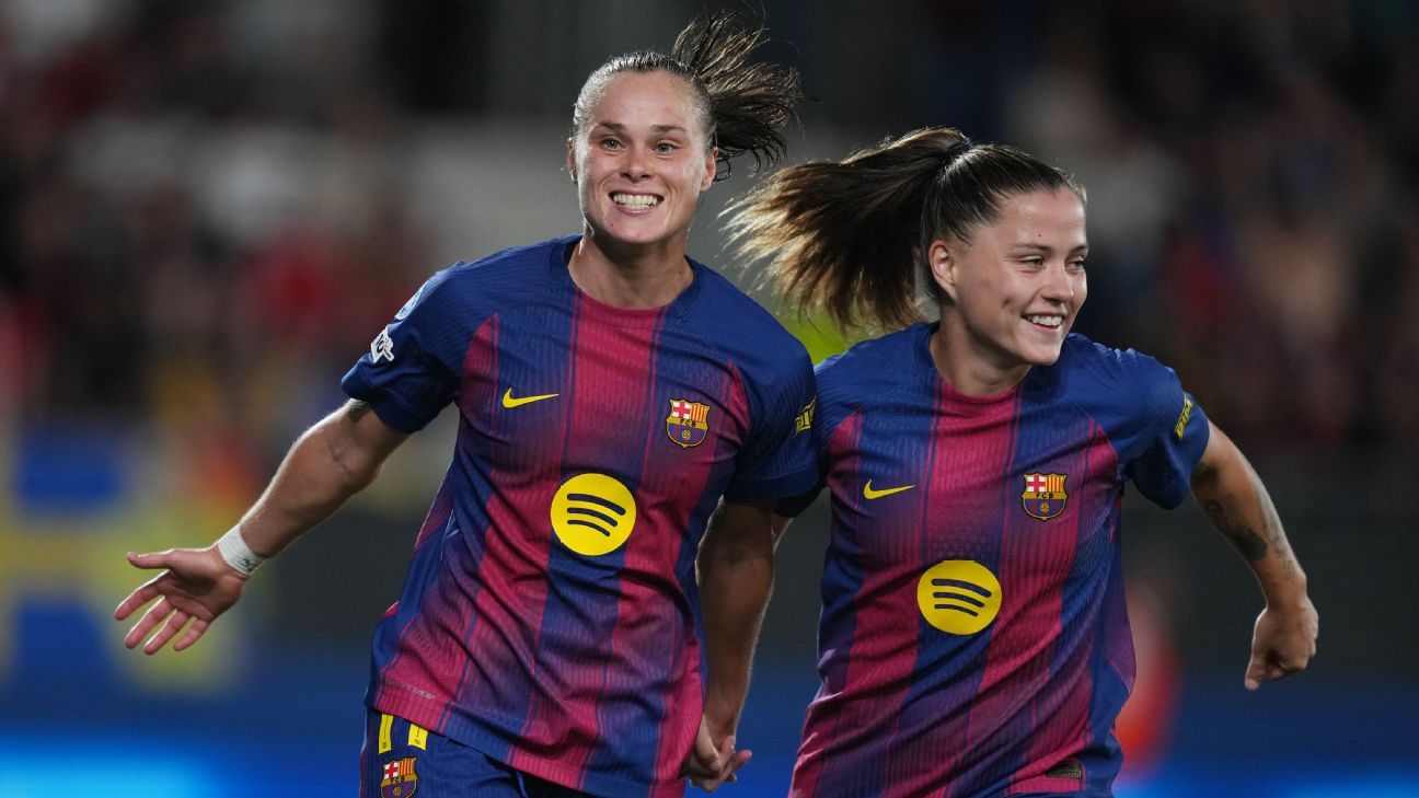 Barcelona goleia Bayern na abertura da UWCL; Arsenal cai diante do Lyon - Imagem do artigo