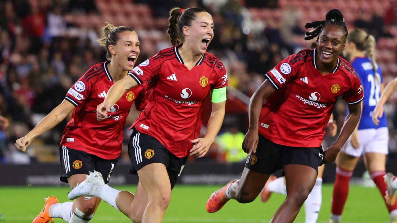 Manchester United estreia com vitória; Chelsea tropeça na Holanda pela UWCL - Imagem do artigo