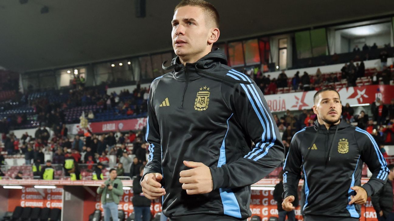 Aos 18 anos, Mastantuono mira vaga na Copa do Mundo de 2026 pela Argentina - Imagem do artigo