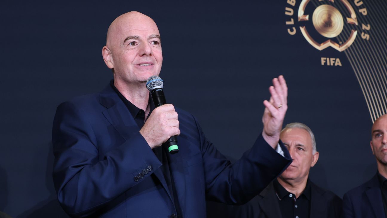 Infantino defende “mente aberta” para datas futuras da Copa do Mundo - Imagem do artigo