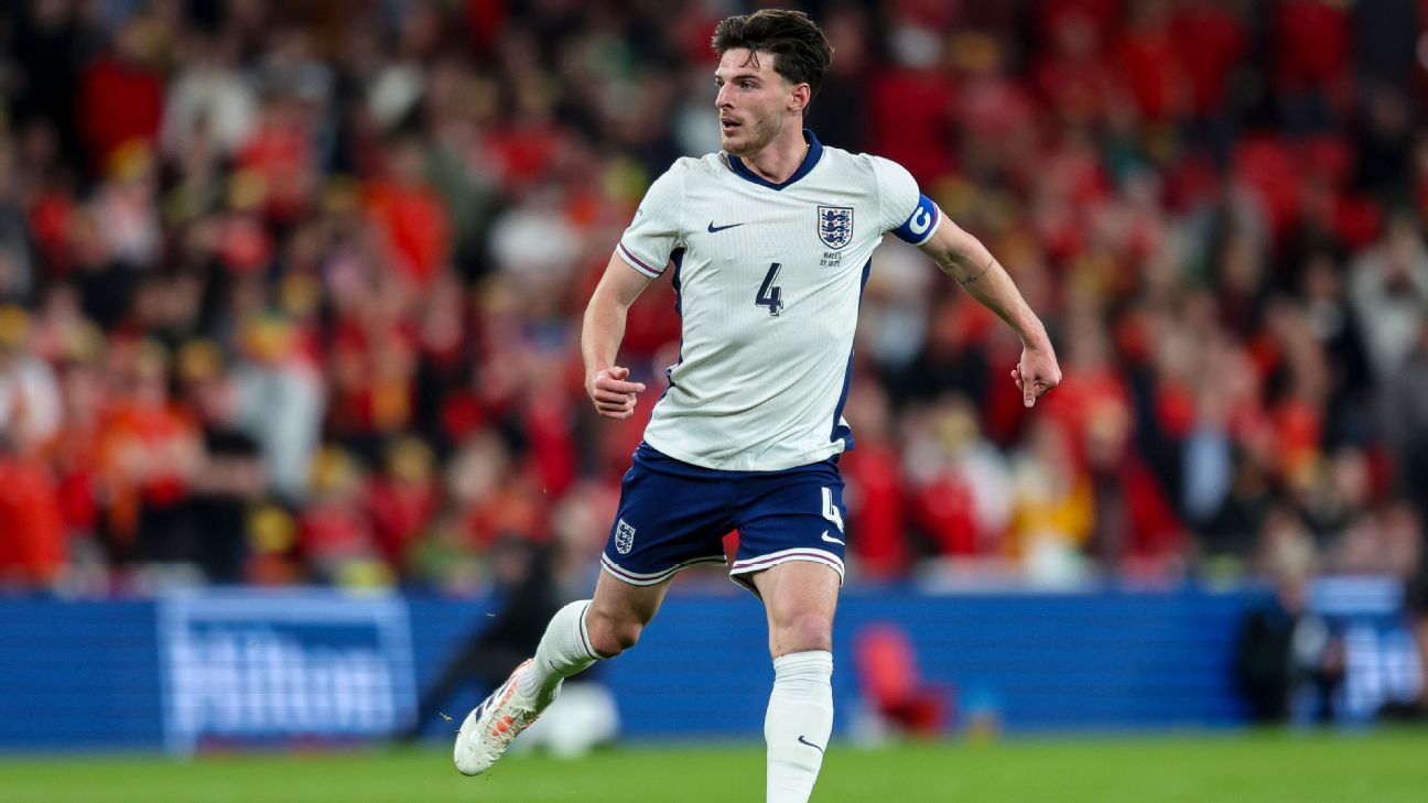 Rice ressalta importância de Bellingham, Foden e Palmer mesmo após vitória da Inglaterra - Imagem do artigo