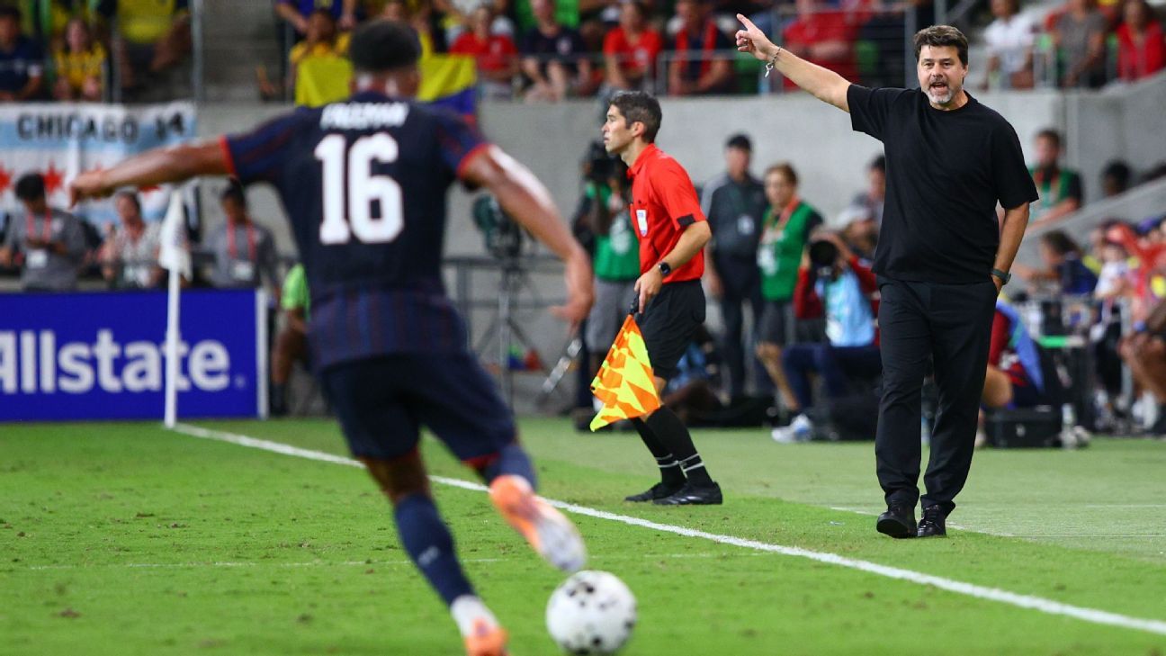 Seleção dos EUA reage na etapa final e arranca empate com Equador em Austin - Imagem do artigo