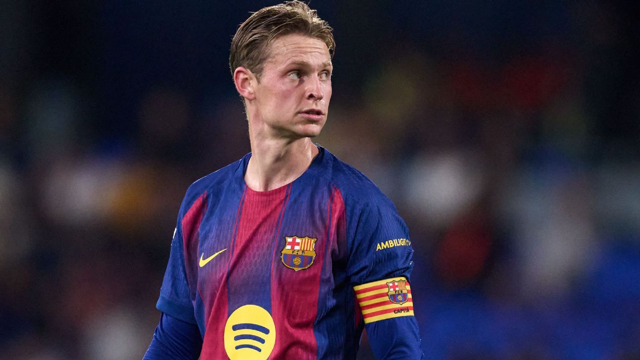Barcelona renova contrato de Frenkie de Jong até 2029 - Imagem do artigo