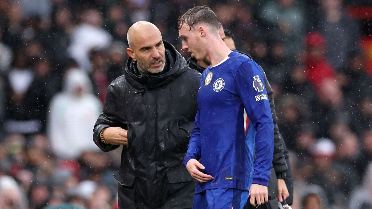 Lesão afasta Cole Palmer do Chelsea por mais seis semanas, diz Maresca - Imagem do artigo