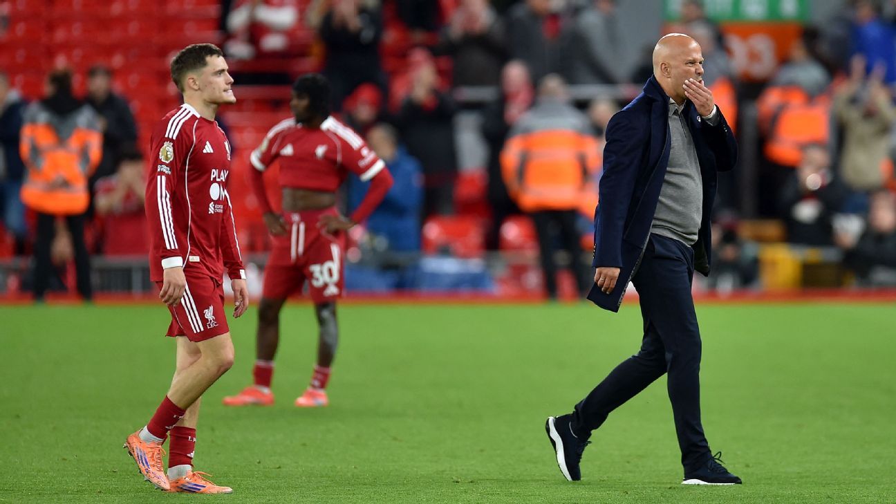 Bruno Fernandes diz que pressão da torcida do Liverpool favoreceu vitória do United em Anfield - Imagem do artigo