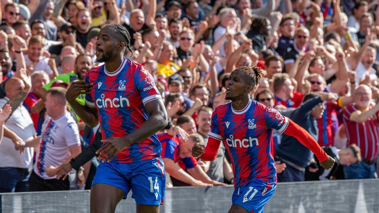 Mateta garante fim de mal-entendido com Zaha e foca em jogo da Conference League - Imagem do artigo