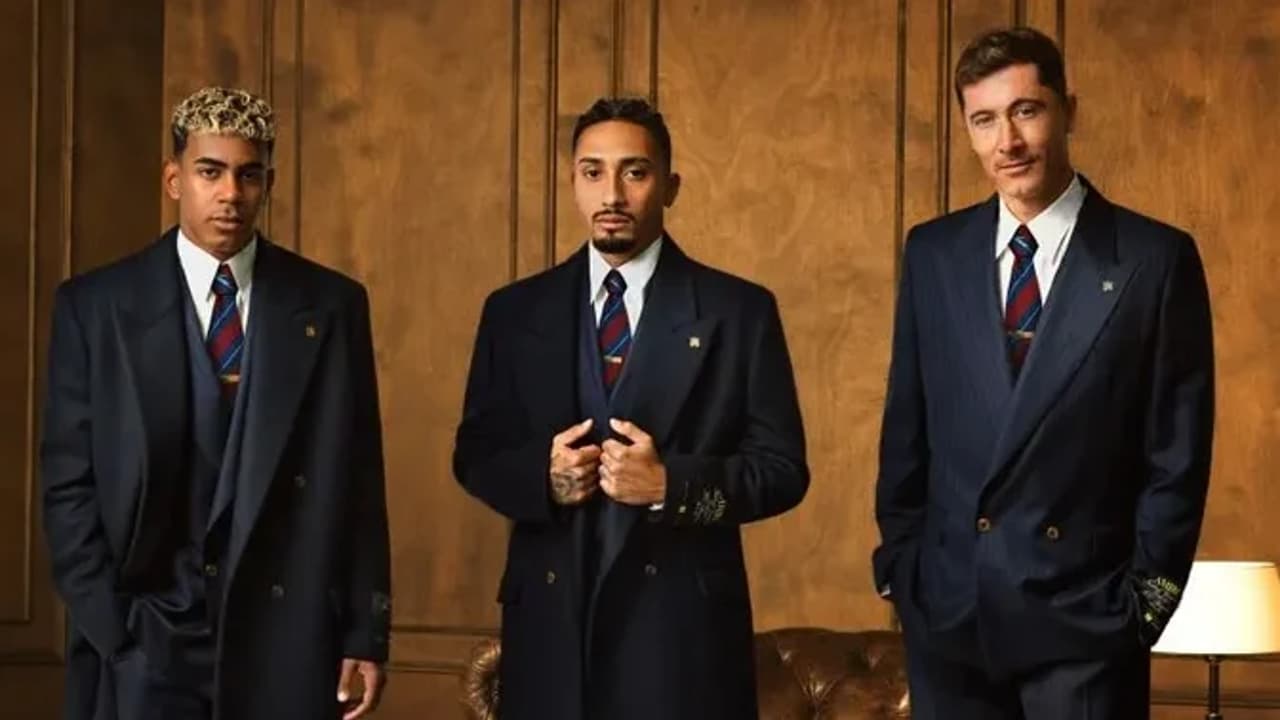 Barcelona anuncia novo patrocínio com marca de moda de luxo - Imagem do artigo original