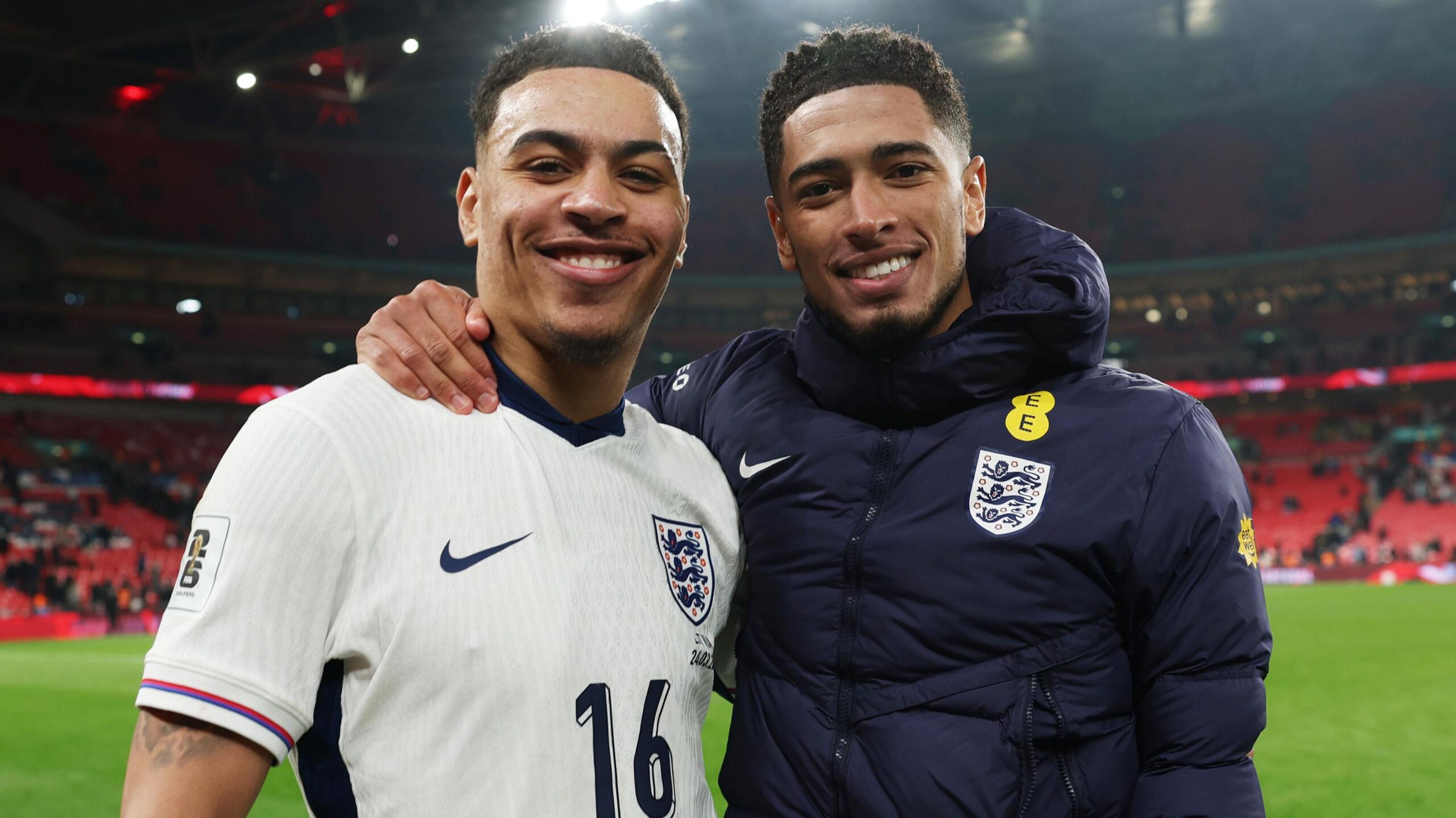 Tuchel confirma disputa “amigável” entre Bellingham e Rogers pela camisa 10 da Inglaterra - Imagem do artigo original