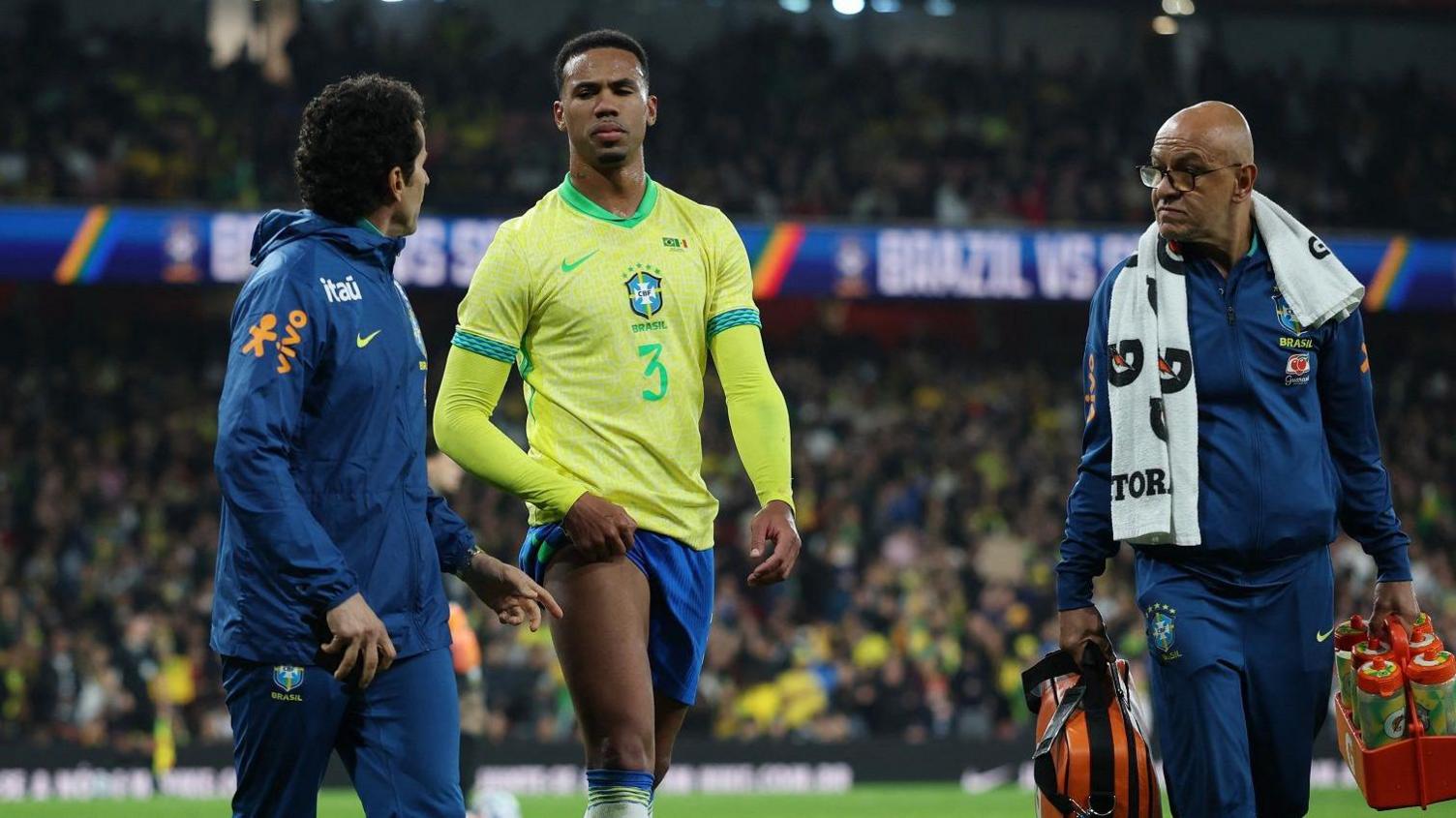 Lesão na coxa tira Gabriel de amistoso da Seleção contra a Tunísia - Imagem do artigo original