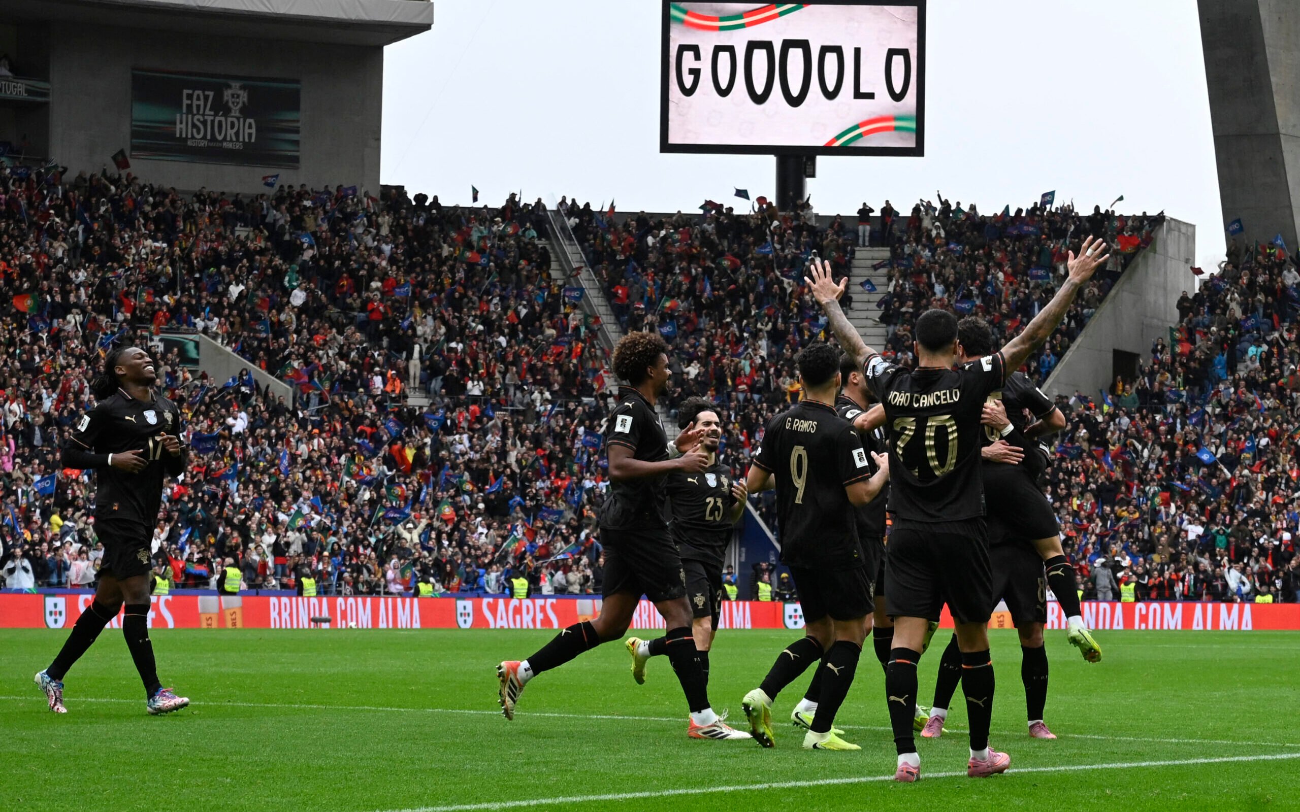 Portugal se classifica para a Copa; Itália e RD Congo seguem para a repescagem - Imagem do artigo original