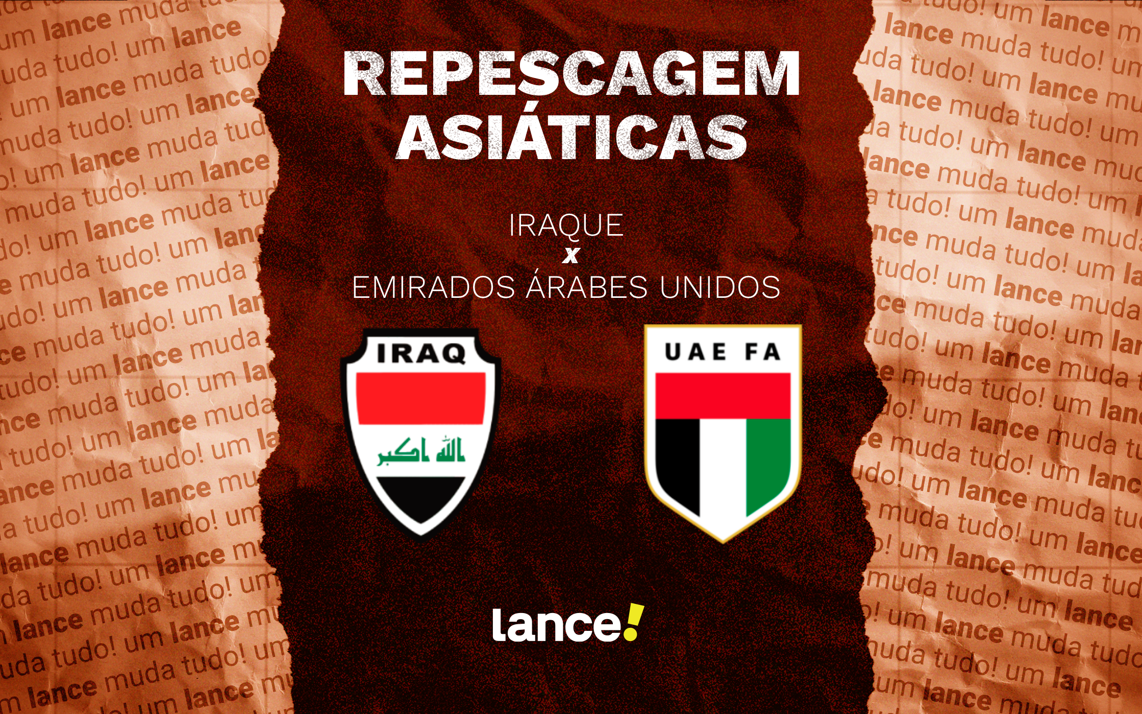 Iraque x Emirados Árabes: onde acompanhar o jogo das Eliminatórias Asiáticas - Imagem do artigo original