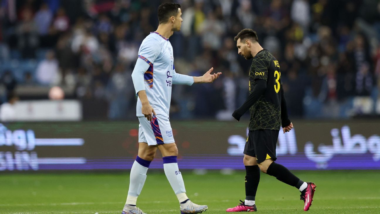 Cristiano Ronaldo afirma discordar de que Messi seja superior - Imagem do artigo
