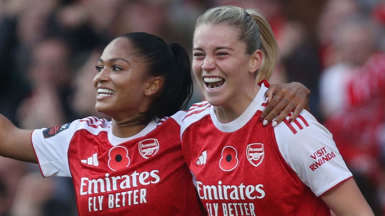 Arsenal arranca empate do Chelsea e United sofre primeira derrota na WSL - Imagem do artigo