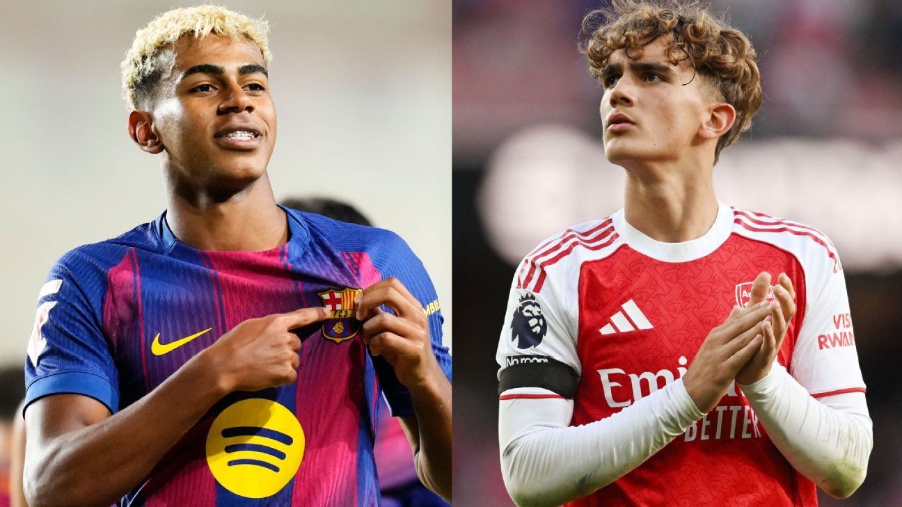 David Raya destaca leveza de Lamine Yamal e Max Dowman: “parece jogo de escola” - Imagem do artigo