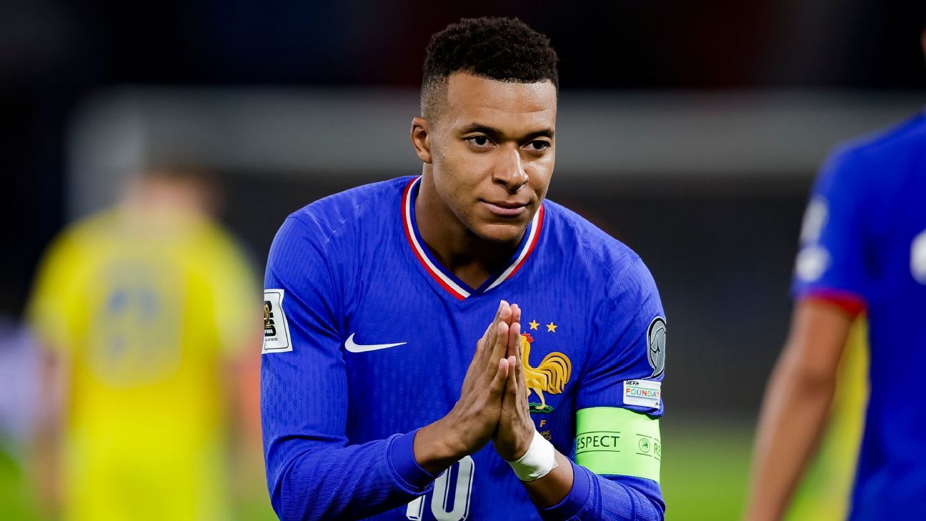 Mbappé chega a 400 gols, França carimba vaga no Mundial de 2026 e capitão mira novo recorde - Imagem do artigo