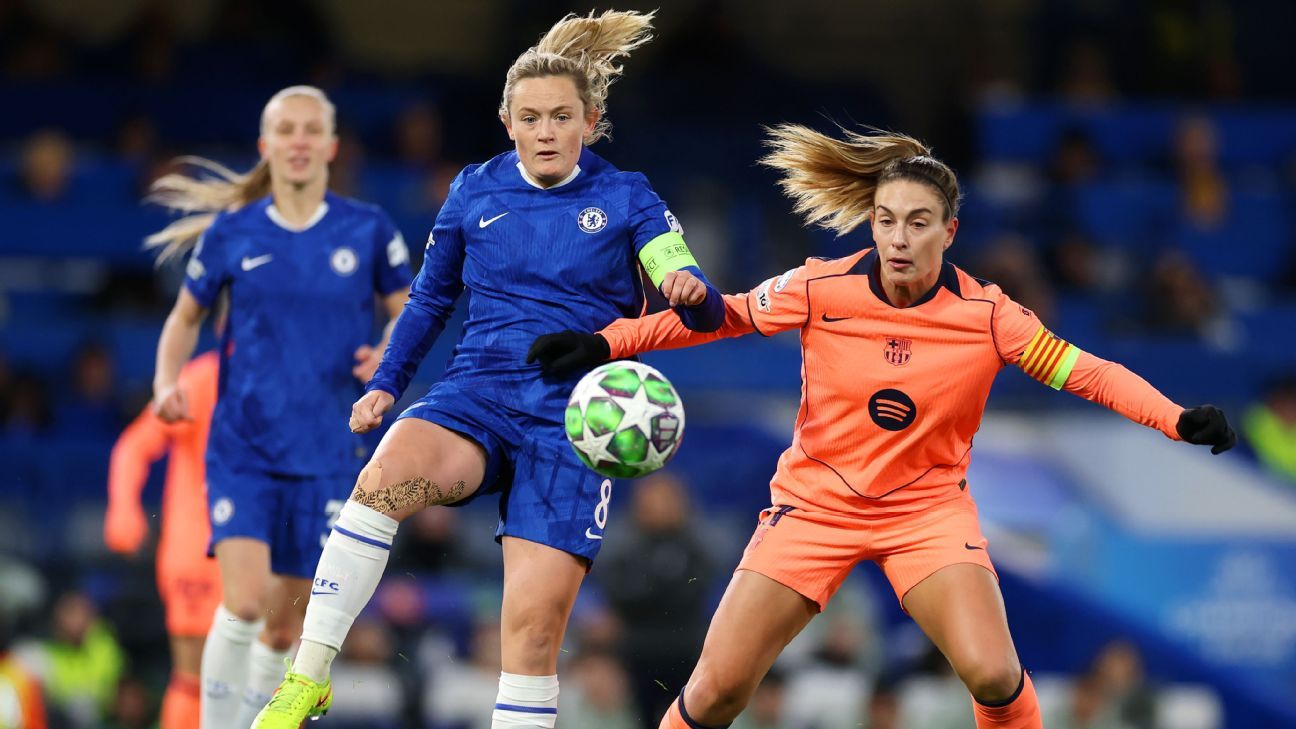 Champions League feminina: Chelsea empata com Barcelona e Bayern supera PSG - Imagem do artigo