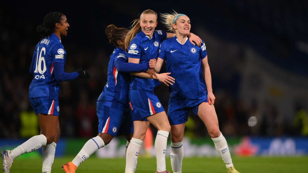 Chelsea breca série perfeita do Barcelona com empate pela Champions feminina - Imagem do artigo