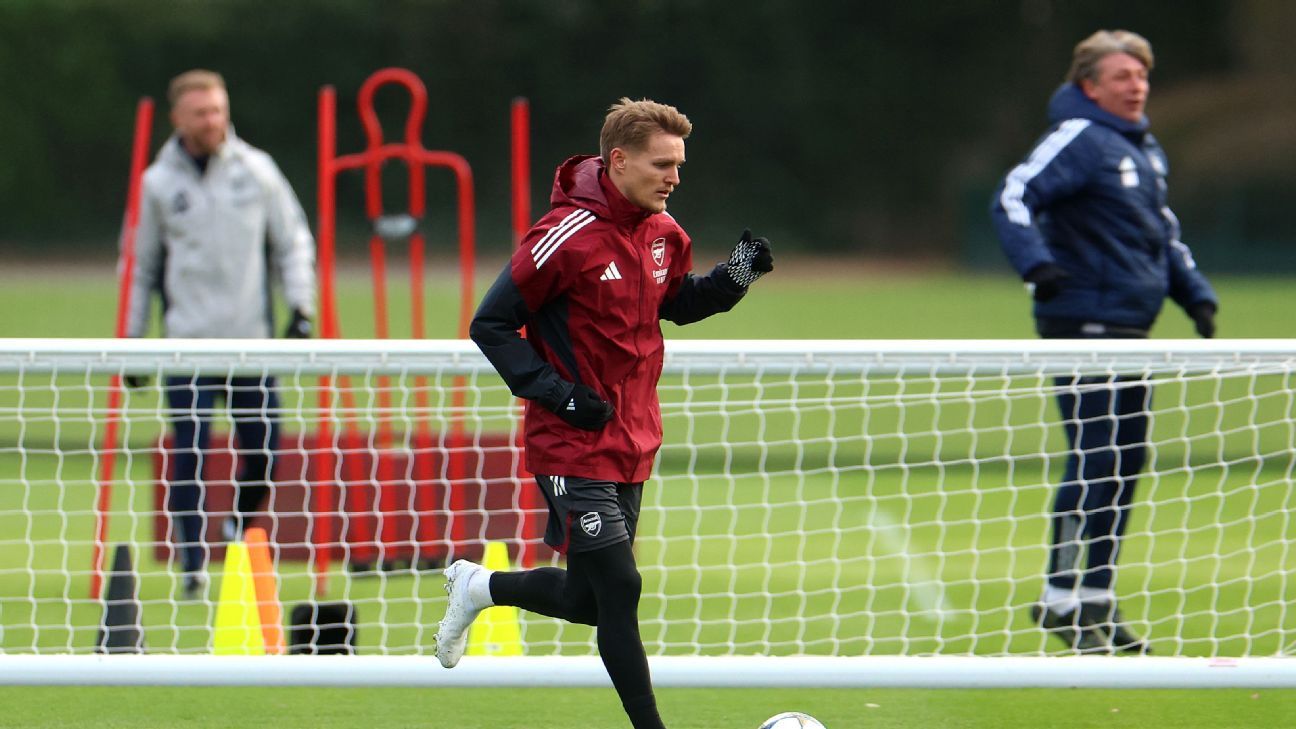 Martin Ødegaard pode voltar ao Arsenal contra o Bayern na Champions League - Imagem do artigo