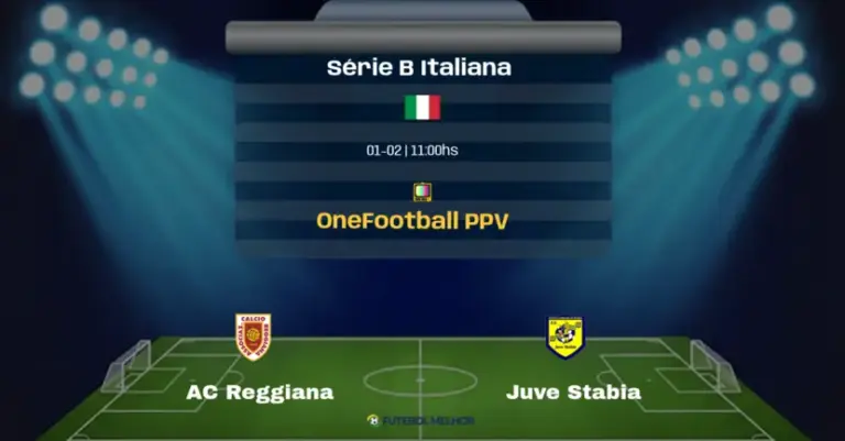 AC Reggiana x Juve Stabia: Onde assistir, Canais de transmissão e horário: Série B Italiana
