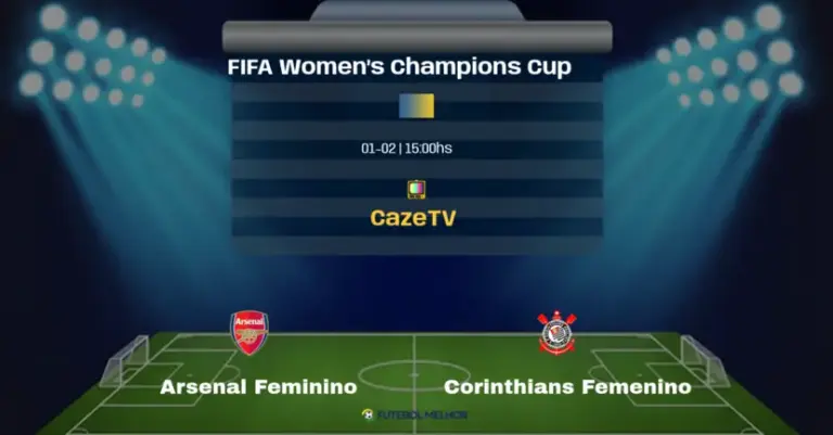 Arsenal Feminino x Corinthians Femenino: Onde assistir, Canais de transmissão e horário: FIFA Women’s Champions Cup