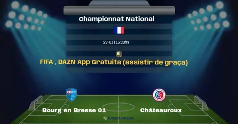Bourg en bresse 01 chateauroux championnat national NaN NaN