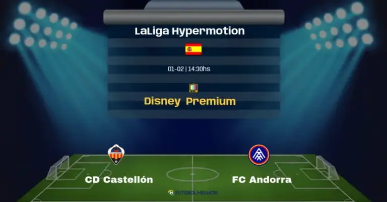 CD Castellón x FC Andorra: Onde assistir, Canais de transmissão e horário: LaLiga Hypermotion