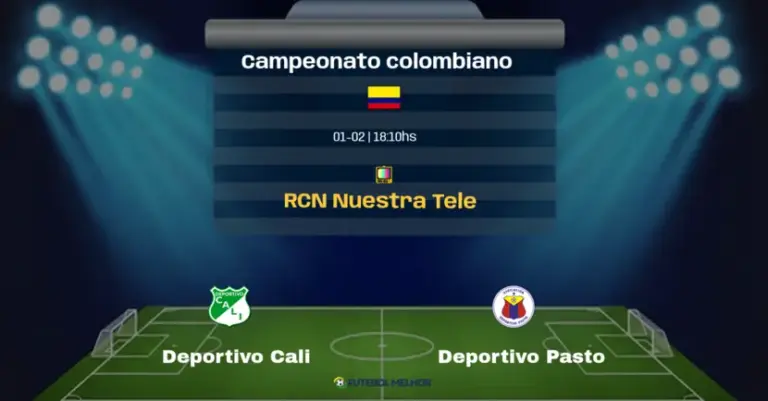 Deportivo Cali x Deportivo Pasto: Onde assistir, Canais de transmissão e horário: Campeonato colombiano