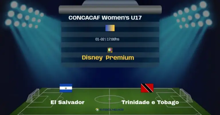 El Salvador x Trinidade e Tobago: Onde assistir, Canais de transmissão e horário: CONCACAF Women’s U17