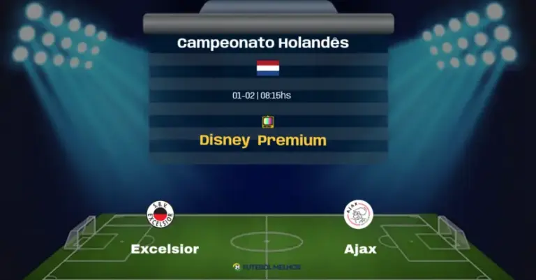 Excelsior x Ajax: Onde assistir, Canais de transmissão e horário: Campeonato Holandês