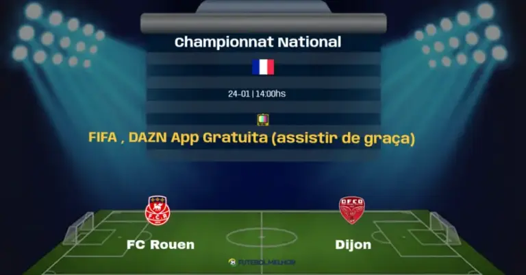 Fc rouen dijon championnat national NaN NaN