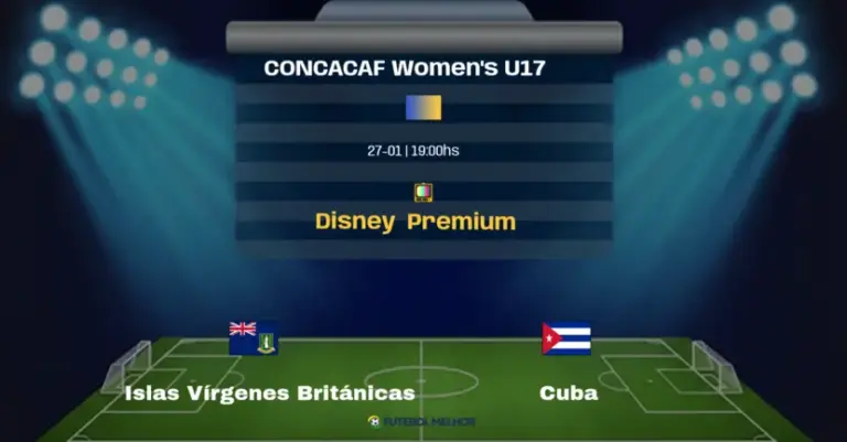 Islas virgenes britanicas cuba concacaf women s u17 NaN NaN