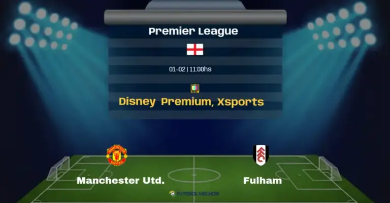 Manchester Utd. x Fulham: Onde assistir, Canais de transmissão e horário: Premier League